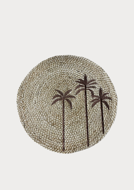 Handwoven Natural Seagrass Placemat – Dining Mat