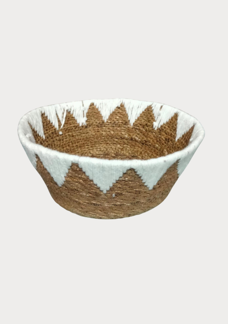 Natural Jute Bowl Fruit Basket - Image 2