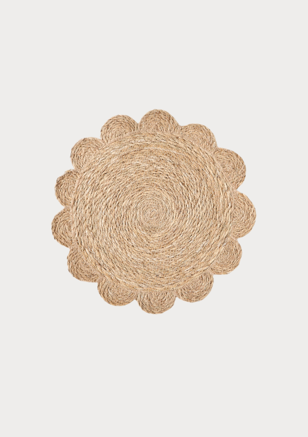 Handwoven Natural Seagrass Placemat – Dining Mat