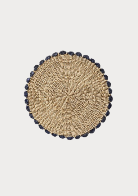 Handwoven Natural Seagrass Placemat – Dining Mat