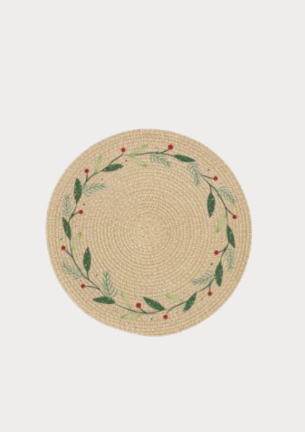 Handwoven Natural Seagrass Placemat – Dining Mat