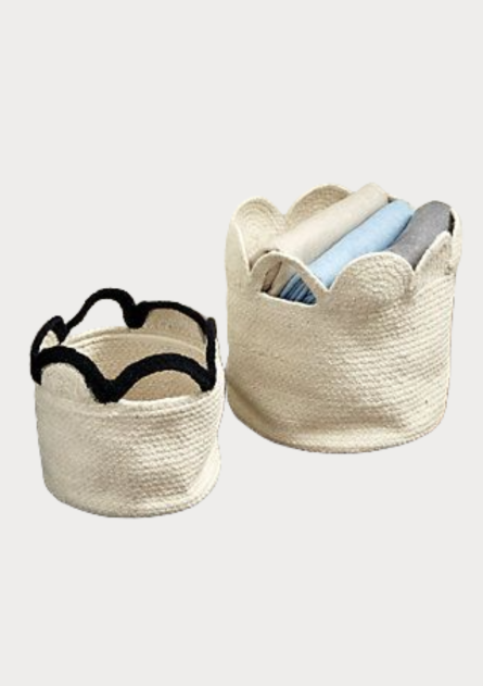 Soft Rope Basket Set for Daily Organization