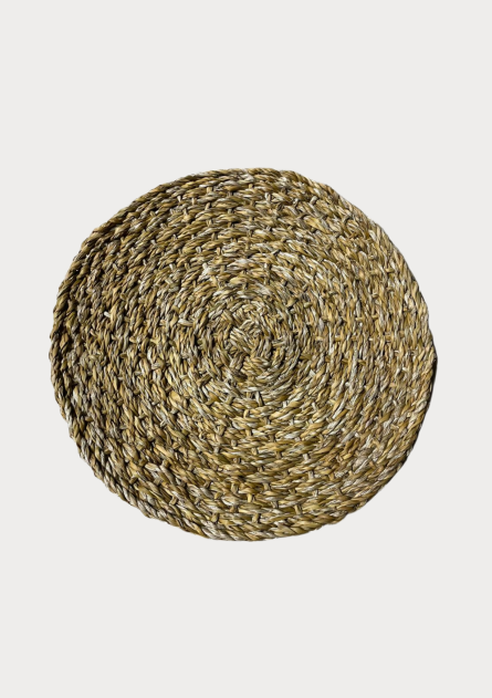 Handwoven Natural Seagrass Placemat – Dining Mat