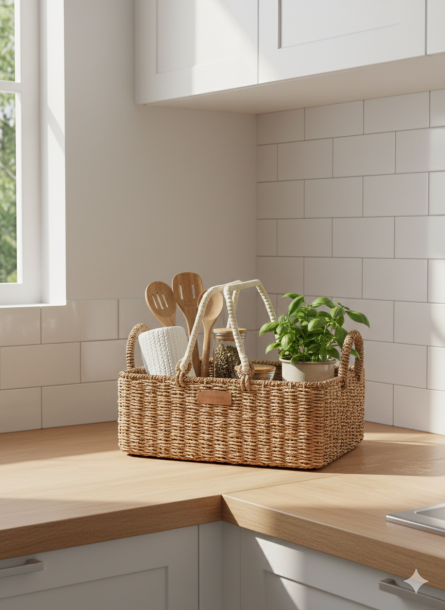 Strong Rectangular Basket for Storage & Outdoor Use - Image 2
