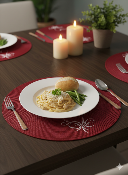 Handwoven Natural Seagrass Placemat – Dining Mat - Image 2