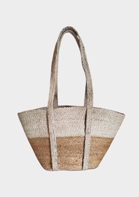 Handwoven Straw Tote Bag
