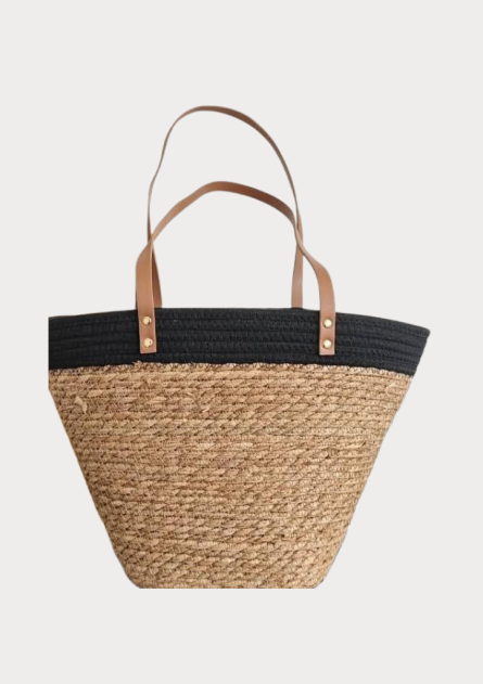 Handwoven Straw Tote Bag