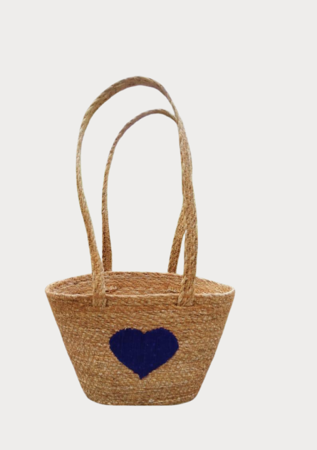 Handwoven Straw Tote Bag
