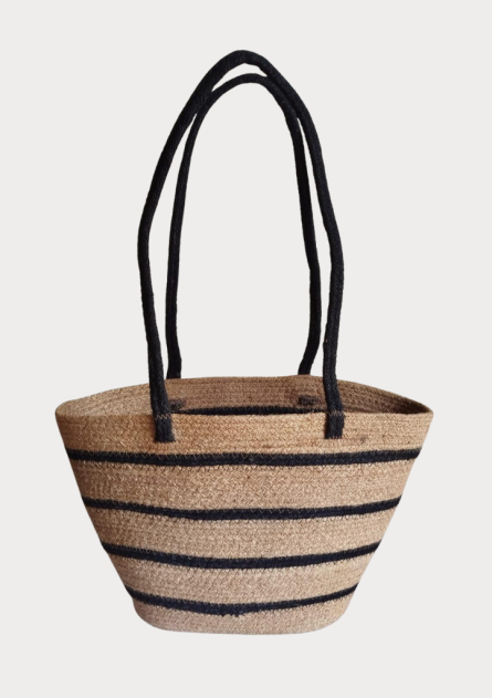 Handwoven Straw Tote Bag