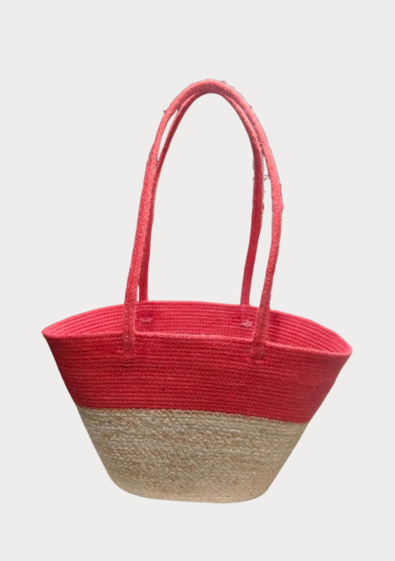 Handwoven Straw Tote Bag