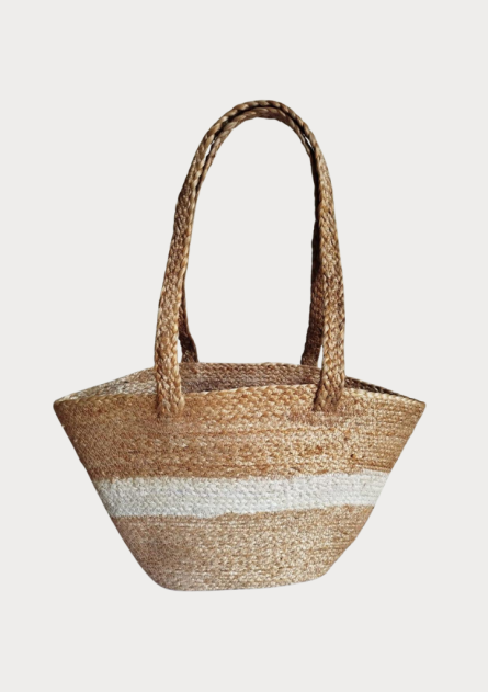 Handwoven Straw Tote Bag