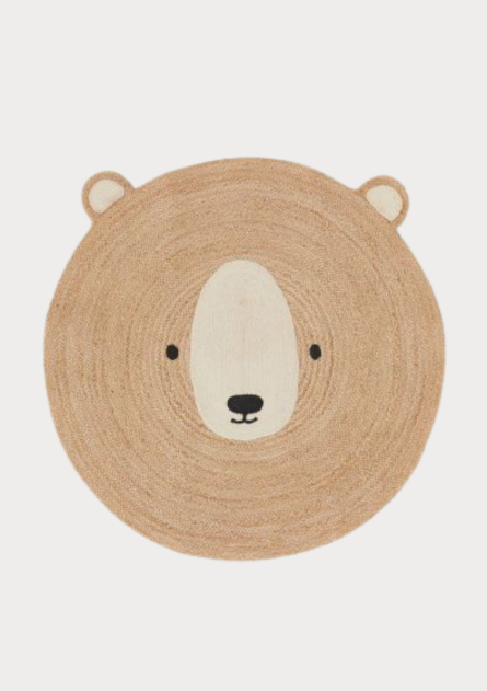 Handwoven Natural Jute Round Rug