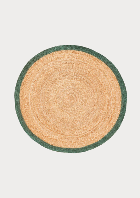 Handwoven Natural Jute Round Rug