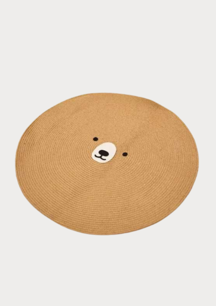 Handwoven Natural Jute Round Rug