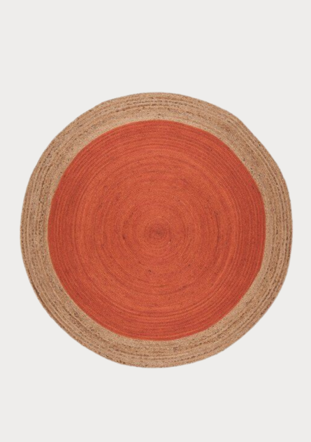Handwoven Natural Jute Round Rug