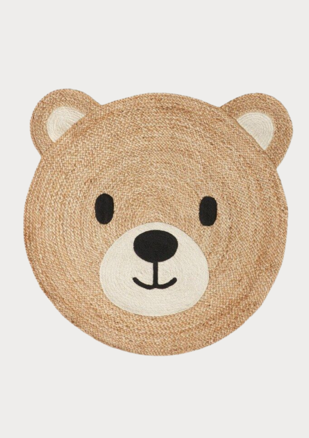 Handwoven Natural Jute Round Rug