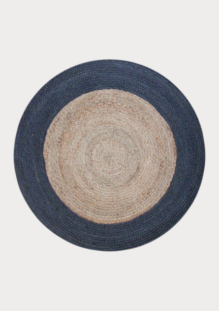 Handwoven Natural Jute Round Rug
