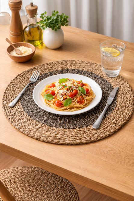 Handwoven Natural Seagrass Placemat – Dining Mat - Image 2